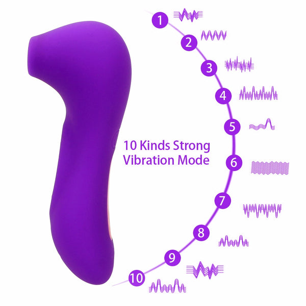 Silicone Recharable Clitoral Vibrator