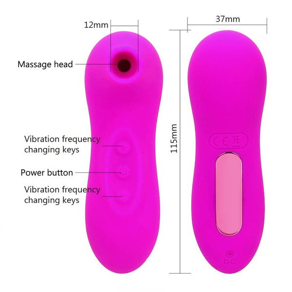 Silicone Recharable Clitoral Vibrator