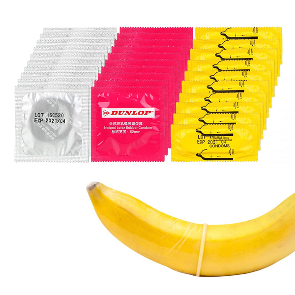 Natural Latex Lubricated Thin Condoms