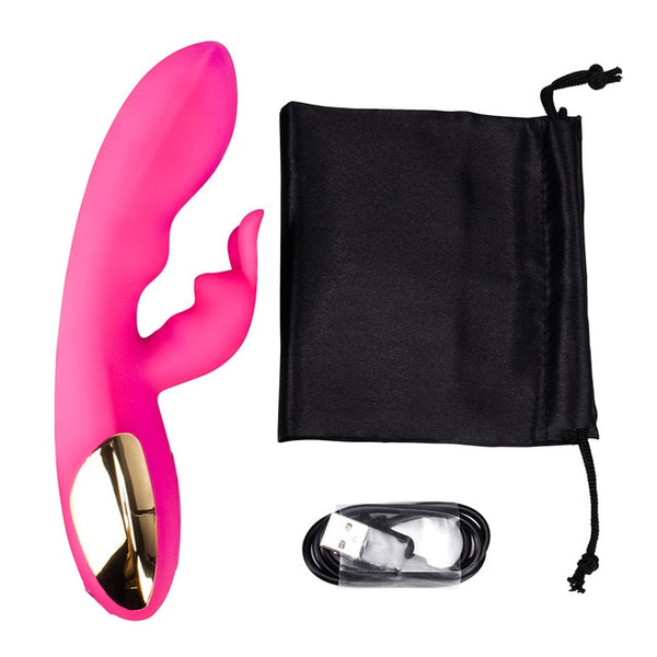 Rechargable Girl G-Spot Rabbit Vibrator