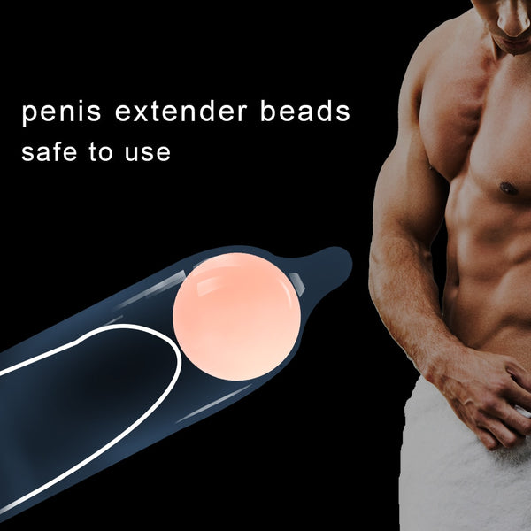 Reusable Soft  Penis Extender Beads