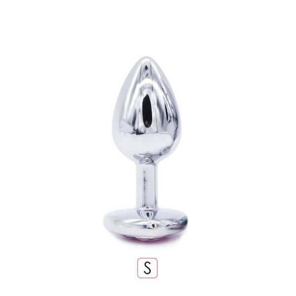 Crystal Anal Plug and Bullet Vibrator Set