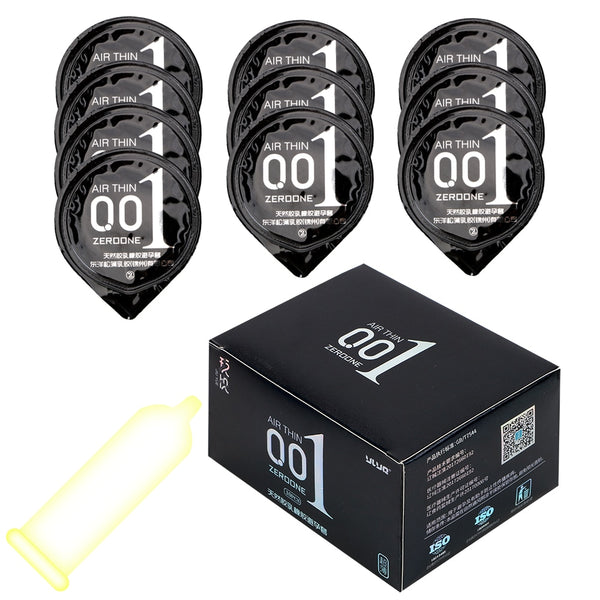 0.01 Ultra Thin Natural Latex Condoms