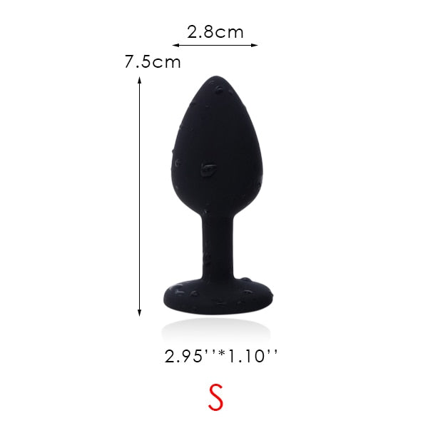 Silicone Anal Plug and 10 Speed Bullet Vibrator Kits