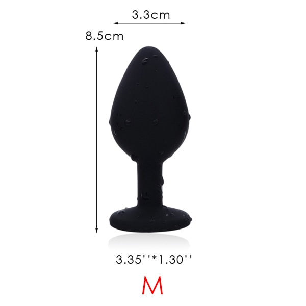 Silicone Anal Plug and 10 Speed Bullet Vibrator Kits