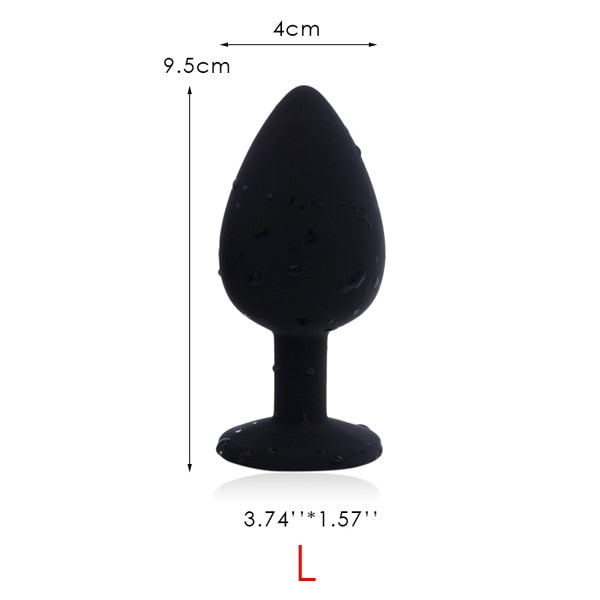 Silicone Anal Plug and 10 Speed Bullet Vibrator Kits