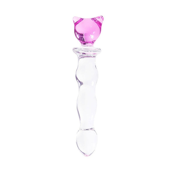 Crystal Butt Plug and Bullet Vibrator Set