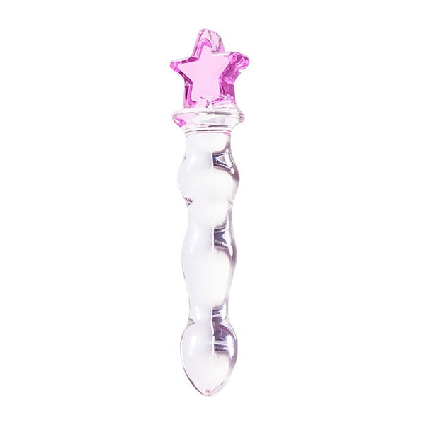 Crystal Butt Plug and Bullet Vibrator Set