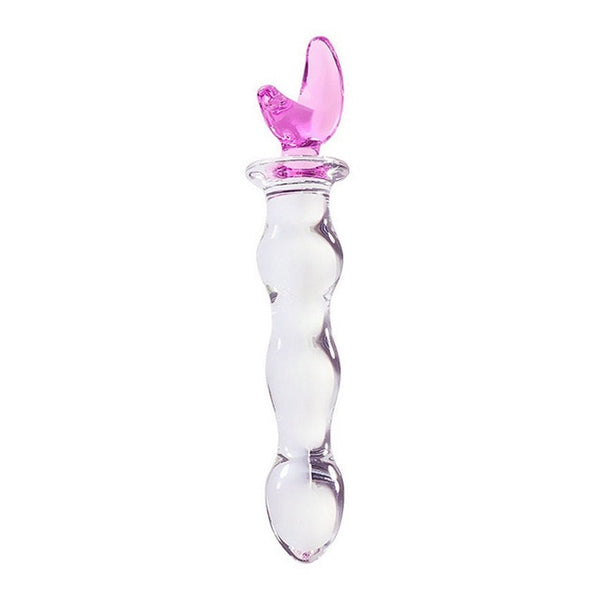 Crystal Butt Plug and Bullet Vibrator Set