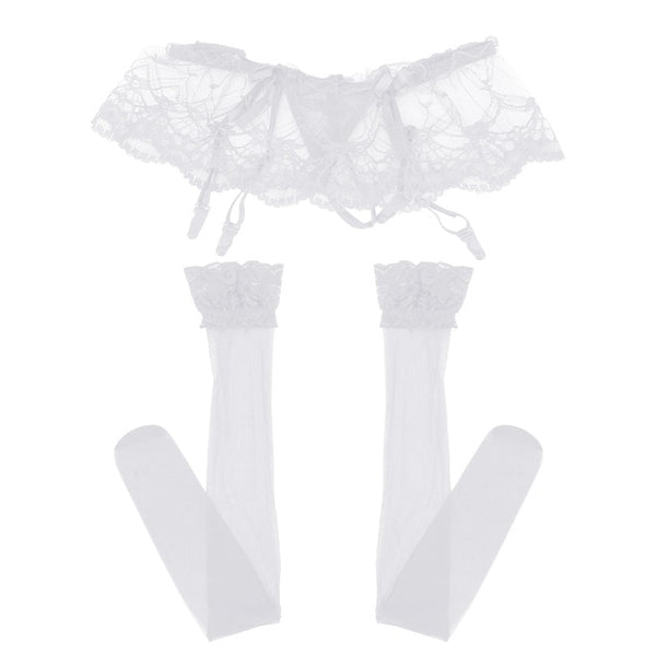 Erotic Lace Garter Belt