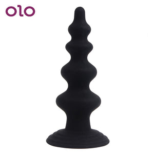 Silicone Anal Plug Beads