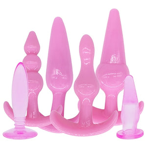 Silicone Anal Plugs  6pcs/set